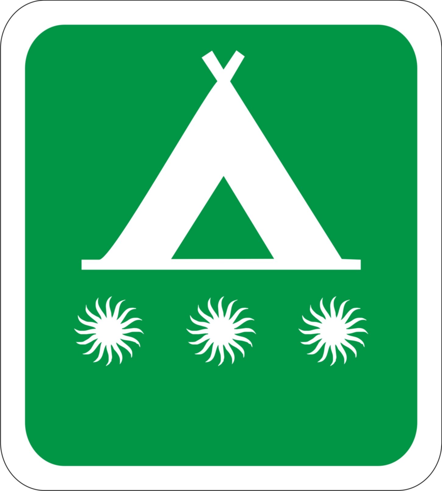 Placa Camping Galicia