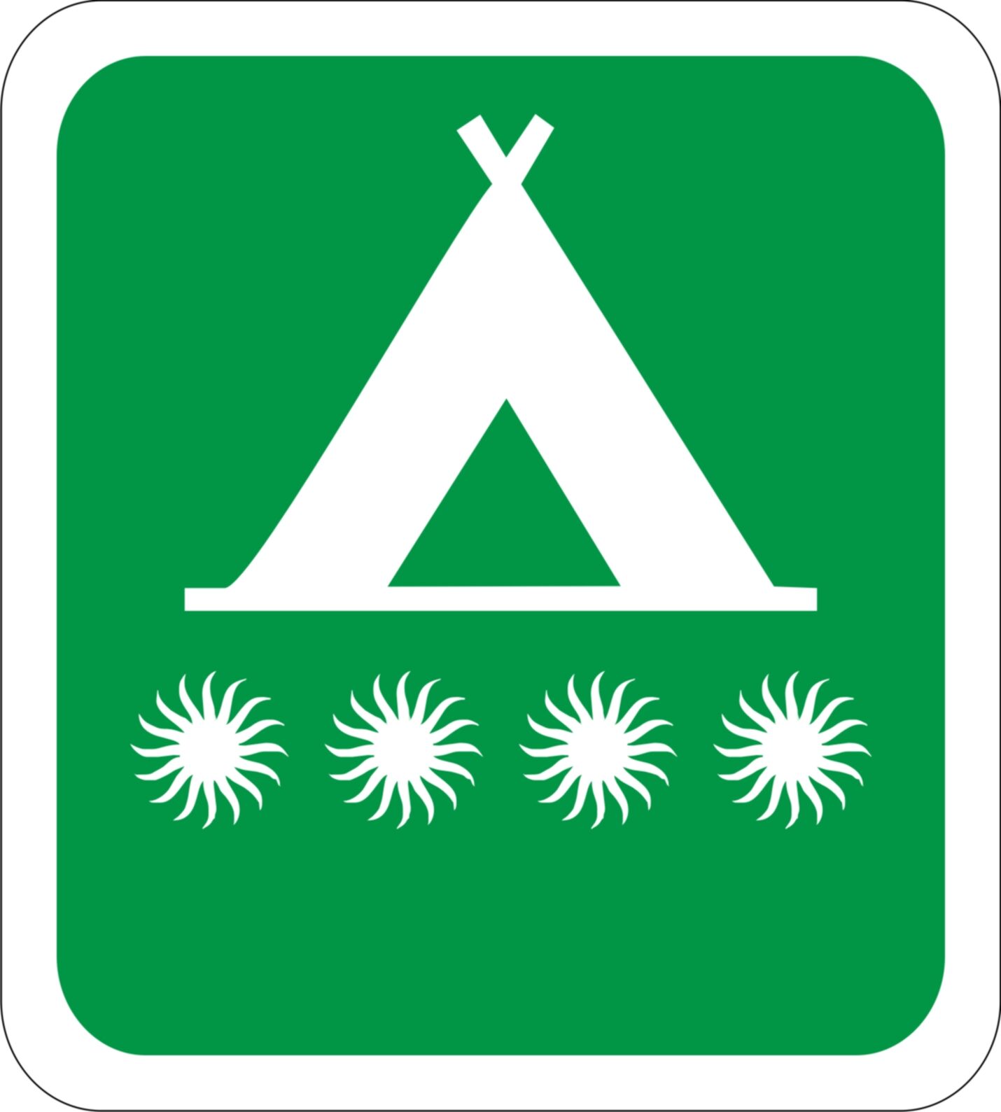 Placa Camping Galicia - Imagen 2